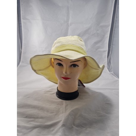 Cappello donna Falda Lino