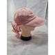 Cappello donna con visiera lino