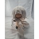 Cappello donna con visiera lino