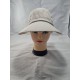 Cappello donna con visiera lino