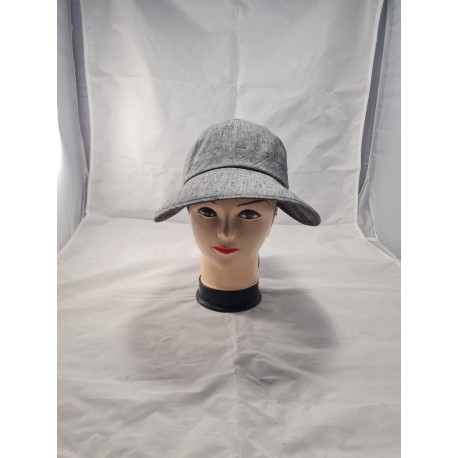 Cappello donna con visiera lino