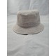 Cappello falda in puro lino con regolatore