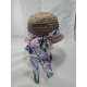 cappello donna paglia morbida con visiera