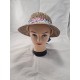 cappello donna paglia morbida con visiera